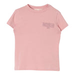 ELISABETTA FRANCHI tshirt girocollo tinta unita con logo Rosa per Bambina EFTS225 ROSA ELISABETTA FRANCHI 
