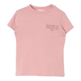 ELISABETTA FRANCHI tshirt girocollo tinta unita con logo Rosa per Bambina EFTS225 ROSA ELISABETTA FRANCHI 