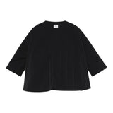 Dou Dou Giacca Tinta Unita con Zip per Bambina DW2A27 NERO DOU DOU 