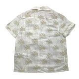 Eleventy Camicia Tinta Unita Mezza Manica Con Fantasia Panna Per Bambino