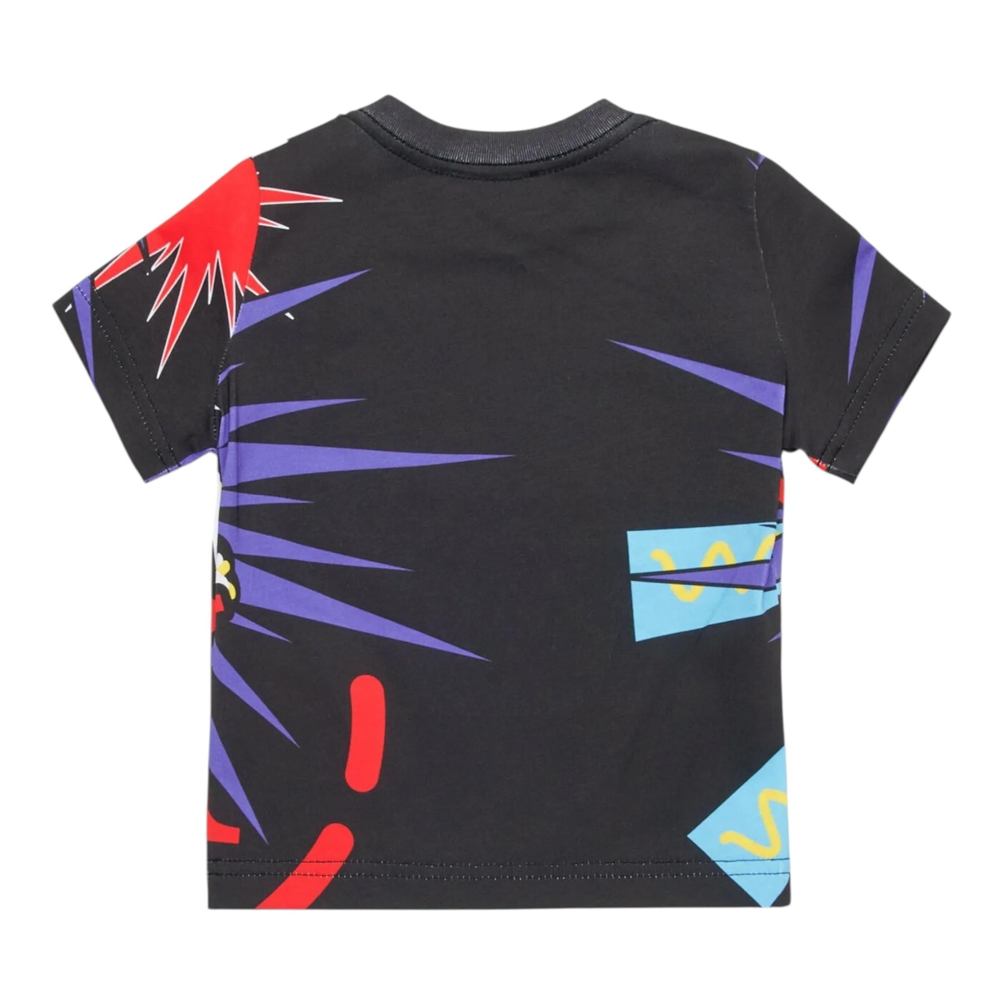 DSQUARED2 t-shirt girocollo stampa fantasia Multicolor per Bambino DQ2542J MULTICOLOR DSQUARED2 