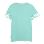 Billieblush Abito Tinta Unita con Paillettes per Neonata U20980N VERDE ACQUA BillIEBLUSH 