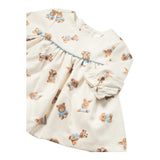 MAYORAL abito tinta unita con stampa  Beige per Neonata 2810X BEIGE MAYORAL 