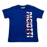 Cesare Paciotti Completo 2 Pezzi T-Shirt Girocollo Tinta Unita con Stampa-Bermuda per Neonato COMP0106B COBALTO CESARE PACIOTTI 