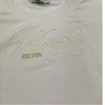 Philosophy Felpa Girocollo Tinta Unita Giromanica per Bambina I9E608 BIANCO PHILOSOPHY 