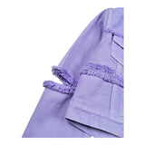 John Richmond Giubbino In Denim Tinta Unita  per Bambina RGP26152GB LILLA JOHN RICHMOND 