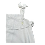 Babidu Pagliaccetto Giromanica Tinta Unita per Neonata 33330 BIANCO BABIDU 