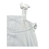 Babidu Pagliaccetto Giromanica Tinta Unita per Neonata 33330 BIANCO BABIDU 