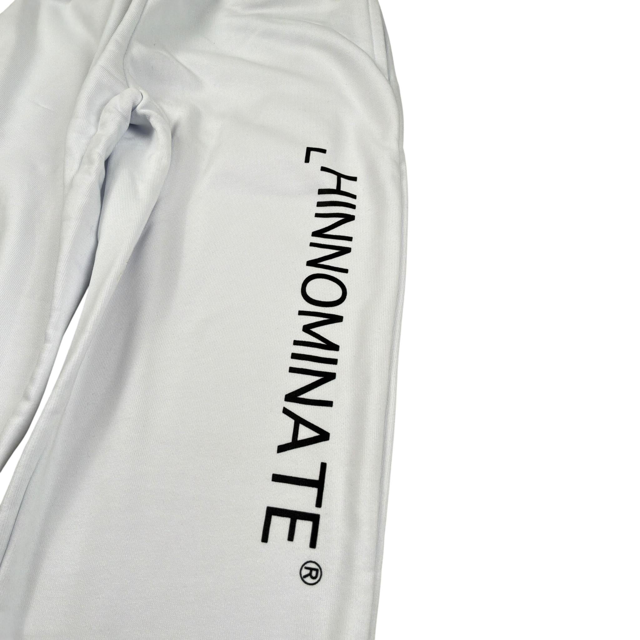 Hinnominate Pantalone Modello Tuta tinta unita con Stampa Bianco per Bambina 3645PF00019 BIANCO HINNOMINATE 