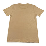 Scotch & Shrunk T-Shirt Tinta Unita Girocollo con Stampa per Bambino 179498 BEIGE SCOTCH & SHRUNK 