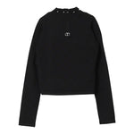 TWINSET maglia tinta unita con borchie Nero per Bambina 242GJ3181 NERO TWINSET 