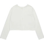 Max&Co. Maglia Girocollo Tinta Unita con Bottoni per Bambina MX0151 PANNA MAX&Co. 