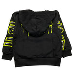 EMC felpa chiusa con cappuccio tinta unita con stampe Nero per Bambino CE2105 NERO EMC 