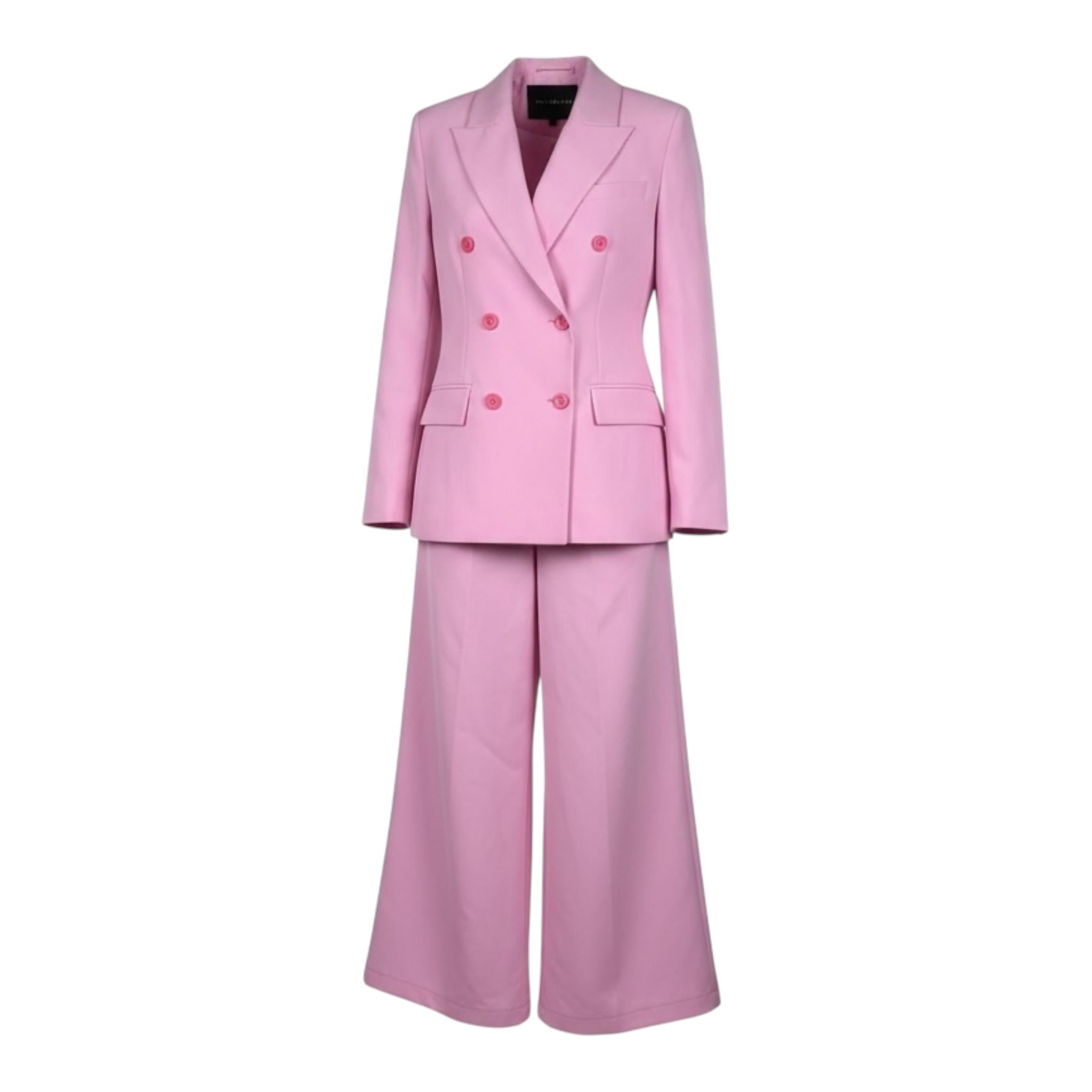 John Richmond Completo 2 Pezzi Giacca-Pantalone Tinta Unita per Bambina RGP26182JP ROSA JOHN RICHMOND 