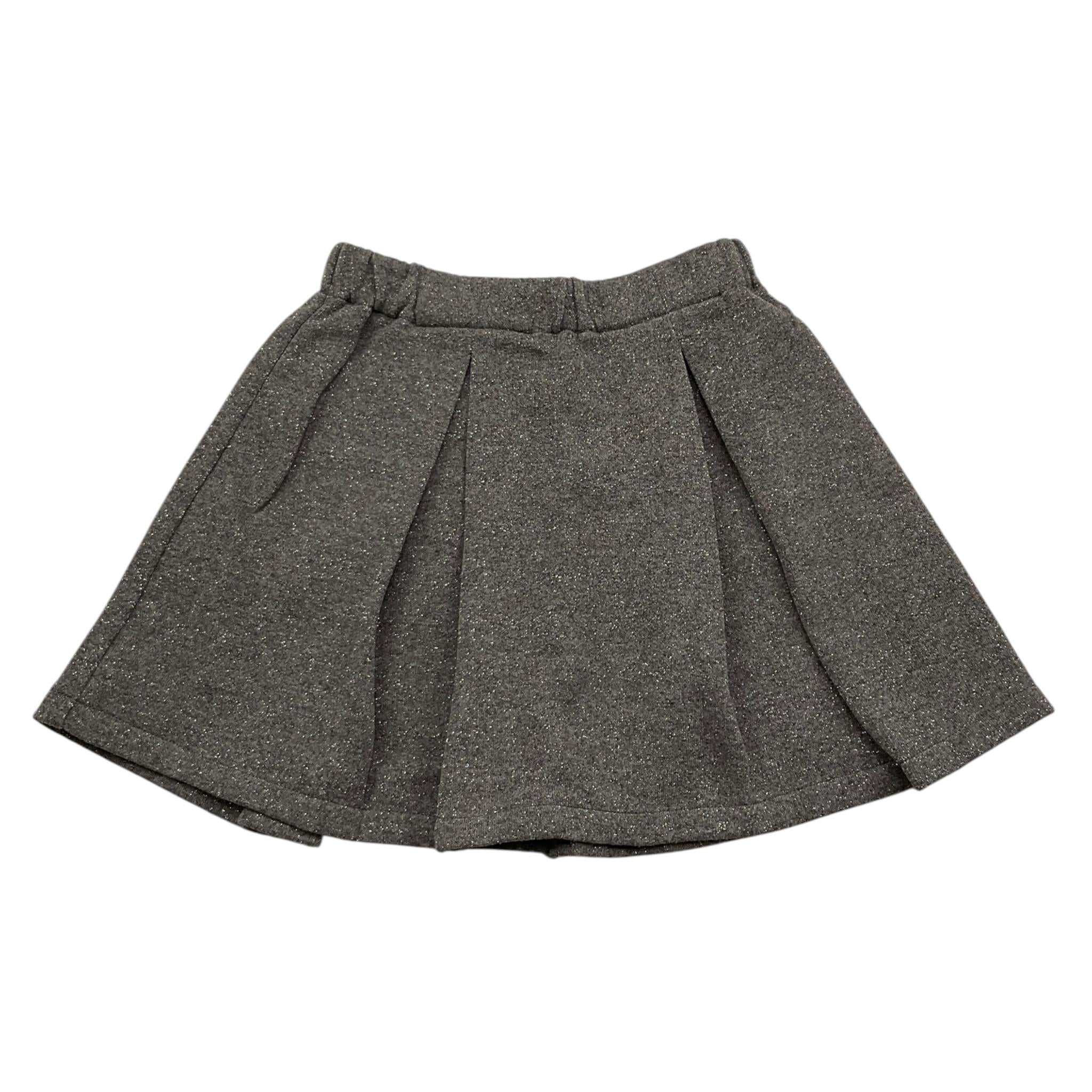 ZHOE & TOBIAH gonna tinta unita con elastico in vita Grigio per Bambina LLE2J GRIGIO ZHOE & TOBIAH 