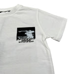 I'M Brian T-Shirt Girocollo tinta unita con Stampa Bianco per Neonato TS1205J BIANCO I'M BRIAN 