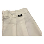 Aspesi Gonna Tinta Unita con Girovita Regolabile per Bambina S25014GN6058 BIANCO ASPESI 