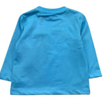 John Richmond Shirt Girocollo Tinta Unita con Stampa per Neonato RIP26130TS AZZURRO JOHN RICHMOND 