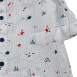 Paz Rodriguez Completo 2 Pezzi Camicia-Bermuda per Neonato 006150739 BIANCO/BLU PAZ RODRIGUEZ 