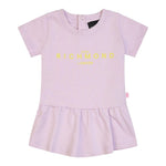 John Richmond Abito Tinta Unita con Stampa per Neonata RIP25005VEXX LILLA JOHN RICHMOND 