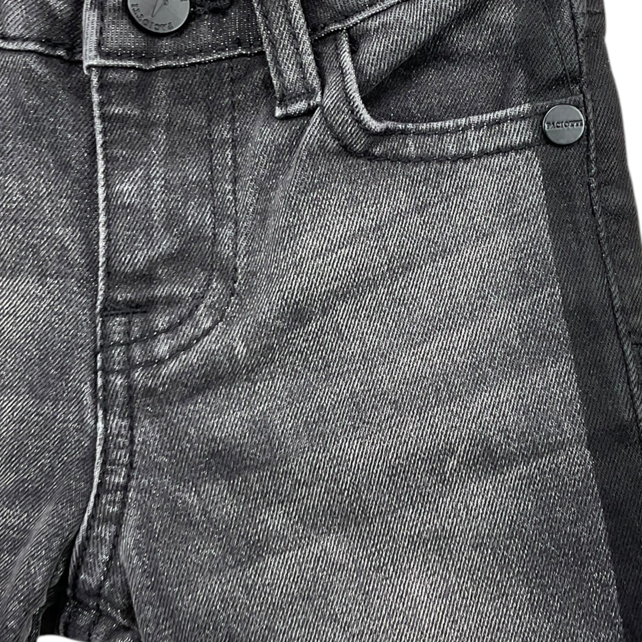CESARE PACIOTTI jeans tinta unita con girovita regolabile Nero per Bambino PTP5361BX NERO CESARE PACIOTTI 