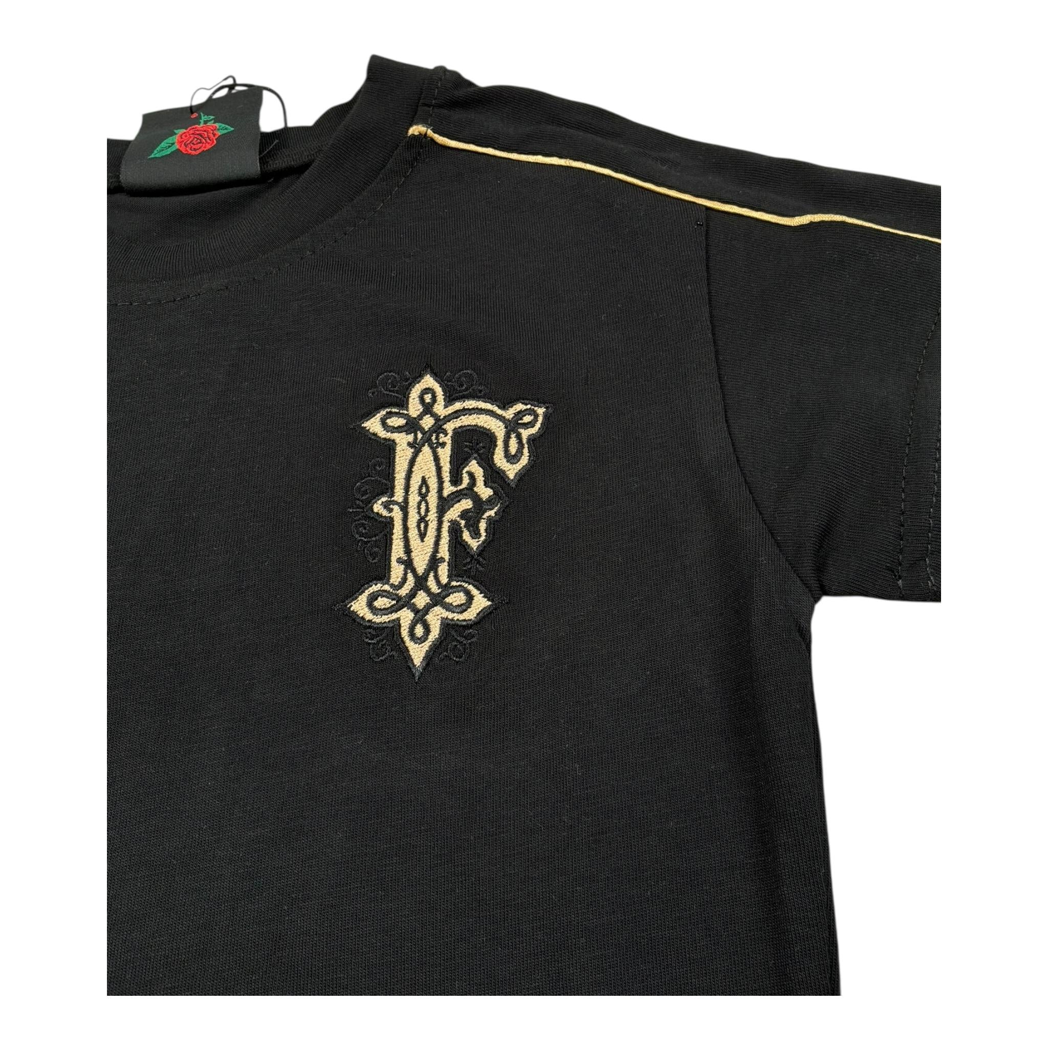 Frwrd Clothing T-Shirt Gircollo Tinta Unita per Neonato KS012 NERO FRWRD CLOTHING 