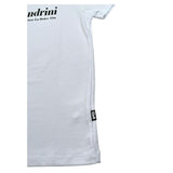 Daniele Alessandrini T-Shirt Girocollo Tinta Unita con Stampa per Bambino 1236M00228X BIANCO DANIELE ALESSANDRINI 