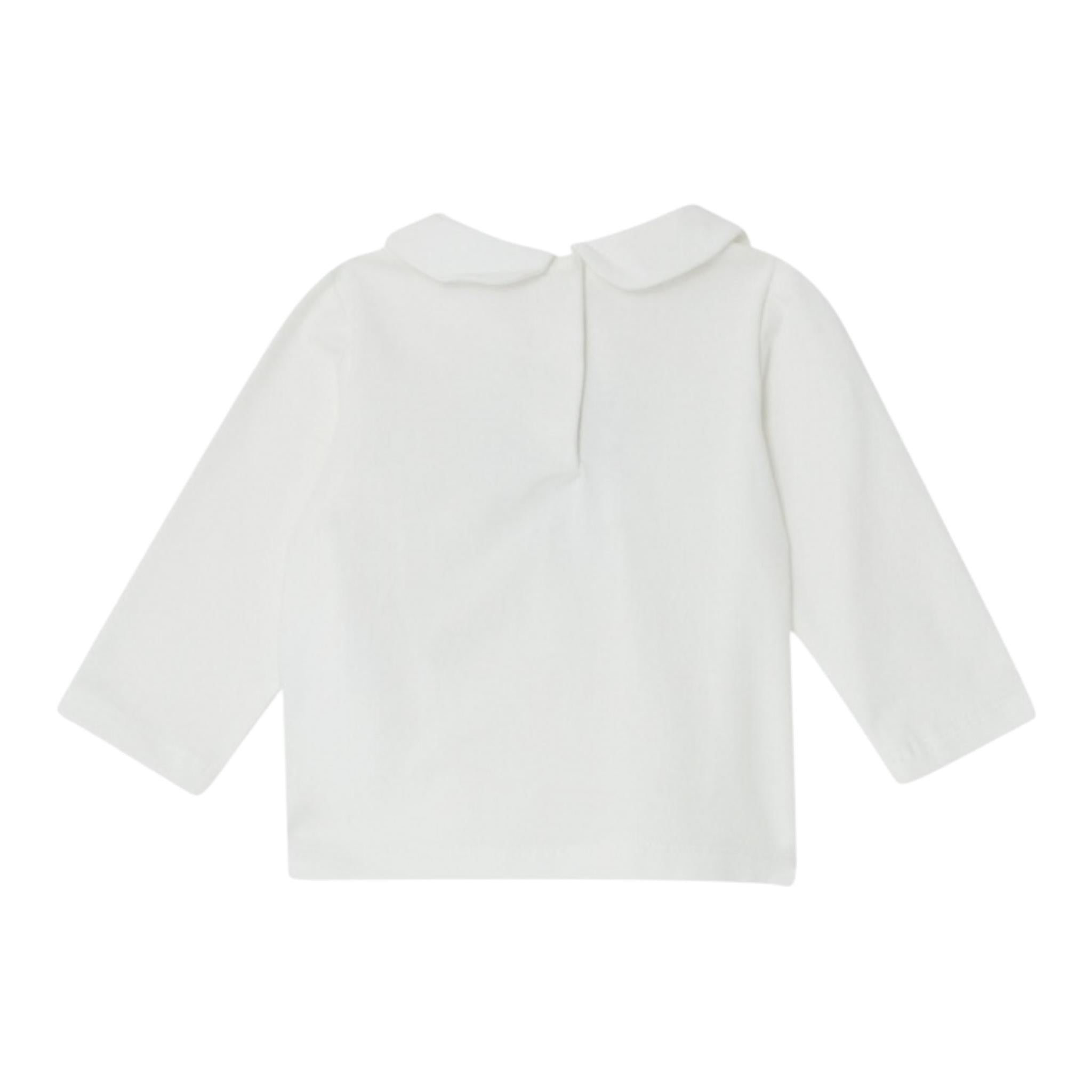 LIU JO shirt girocollo tinta unita con stampa in contrasto Panna per Neonata HF4078XXX PANNA LIU JO 