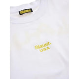 Blauer T-Shirt Tinta Unita con Stampa per Neonato 25SBLKG02565 BIANCO BLAUER 