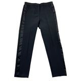 Vicolo Pantalone Tinta Unita Con Elastico In Vita Nero Per Bambina