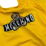 Moschino Costume Intero Tinta Unita con Stampa per Neonata M2L00A GIALLO MOSCHINO 
