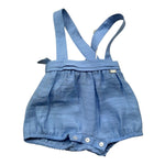 Le Bebe Pagliaccetto Tinta Unita  per Neonato LBB5376 AZZURRO LE BEBE 