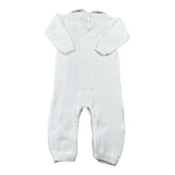 Scaldacuore Tutina Tinta Unita In Maglia per Neonato PS01PE24 BIANCO SCALDACUORE 