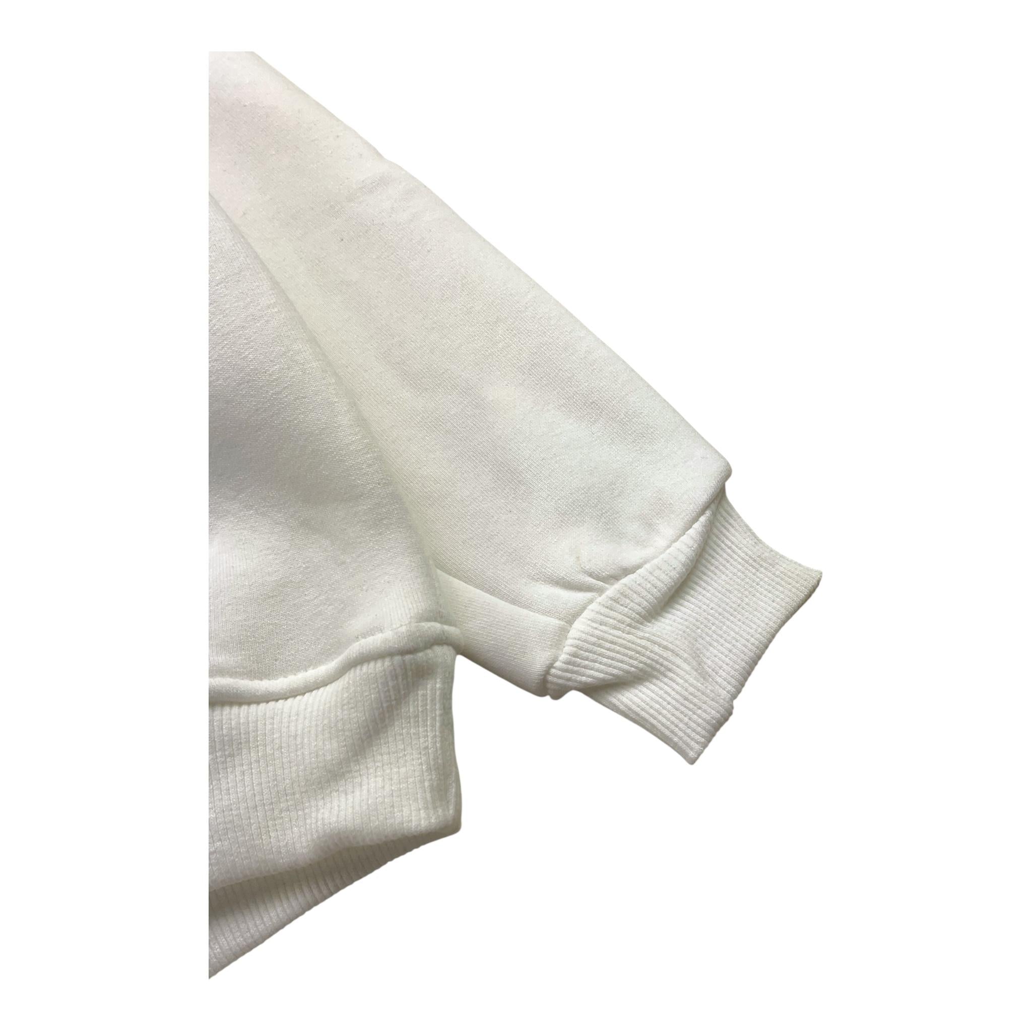 IO CHICO felpa chiusa con cappuccio tinta unita Bianco per Bambino 9198 BIANCO IO CHICO 