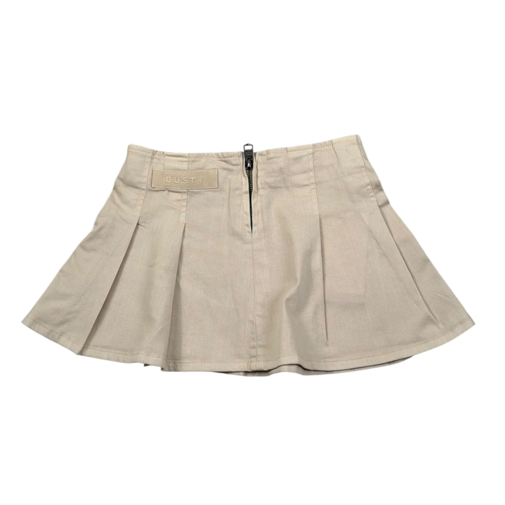 Dusty Color Gonna Tinta Unita con Girovita Regolabile per Neonata DJWS5011GO BEIGE DUSTY COLOR 