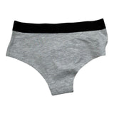 Juicy Couture Slip Tinta Unita con Stampa per Bambina JBX5823 GRIGIO JUICY COUTURE 