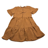 Liu Jo Abito Mezza Manica Tinta Uita Marrone per Bambina KA3094 MARRONE LIU JO 