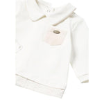 Mayoral Completo 2 Pezzi Shirt-Ghettina per Neonato 1533 BIANCO/VERDE MAYORAL 