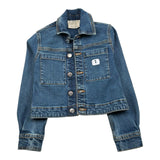 Trussardi Giubbino In Denim Tinta Unita per Bambino TBP26103GC BLU TRUSSARDI 