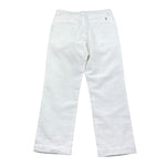 Trussardi Pantalone Tinta Unita con Girovita Regolabile per Bambino TBP26139PA BIANCO TRUSSARDI 