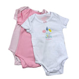 Losan Set Body 3 Pz Tricolore Bianco per Neonata