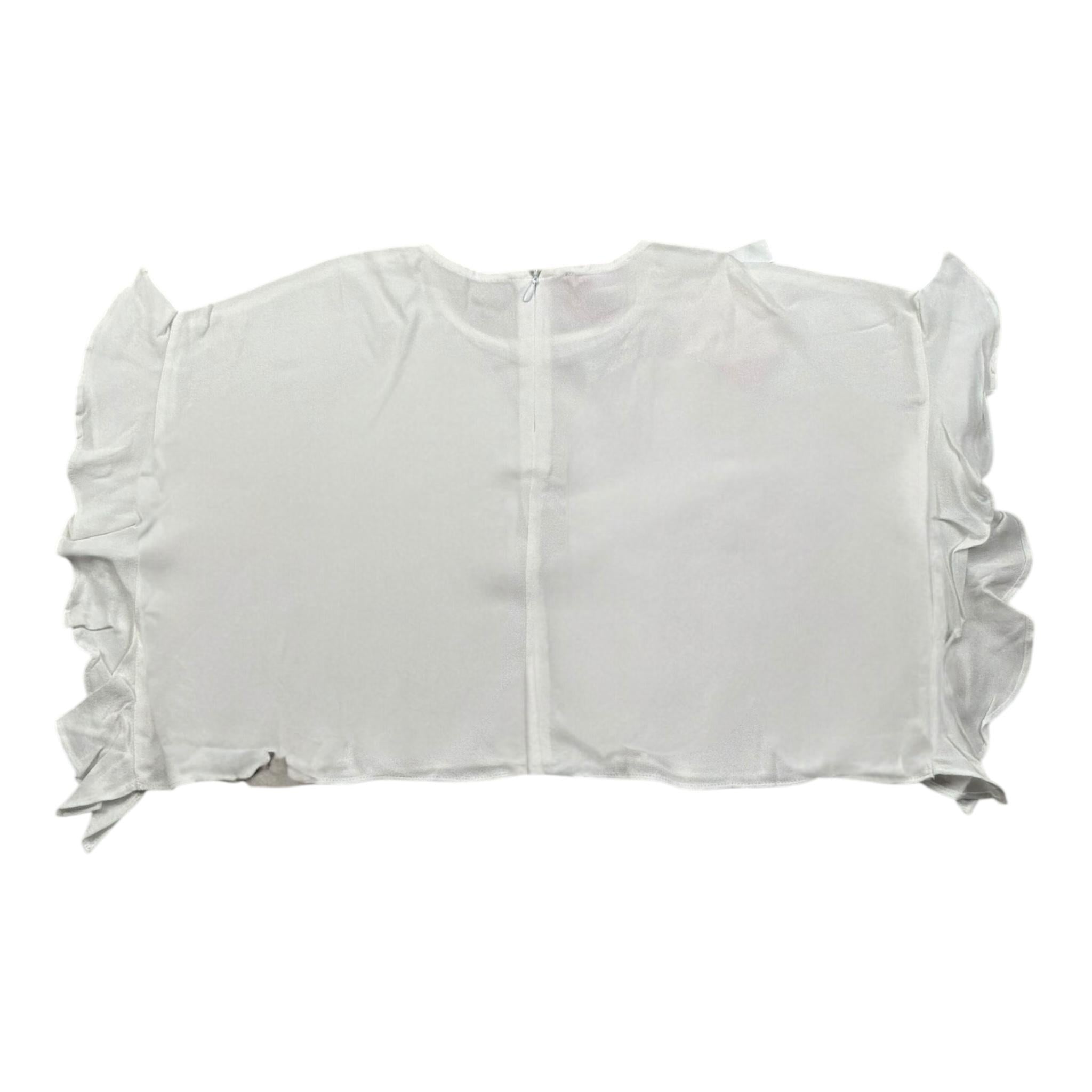 Liu Jo Camicia Mezza Manica Tinta Unita per Bambina GA5201 BIANCO LIU JO 