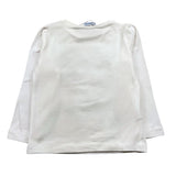 MAYORAL shirt girocollo tinta unita cn stampa in contrasto Bianco per Bambina 4067X BIANCO MAYORAL 