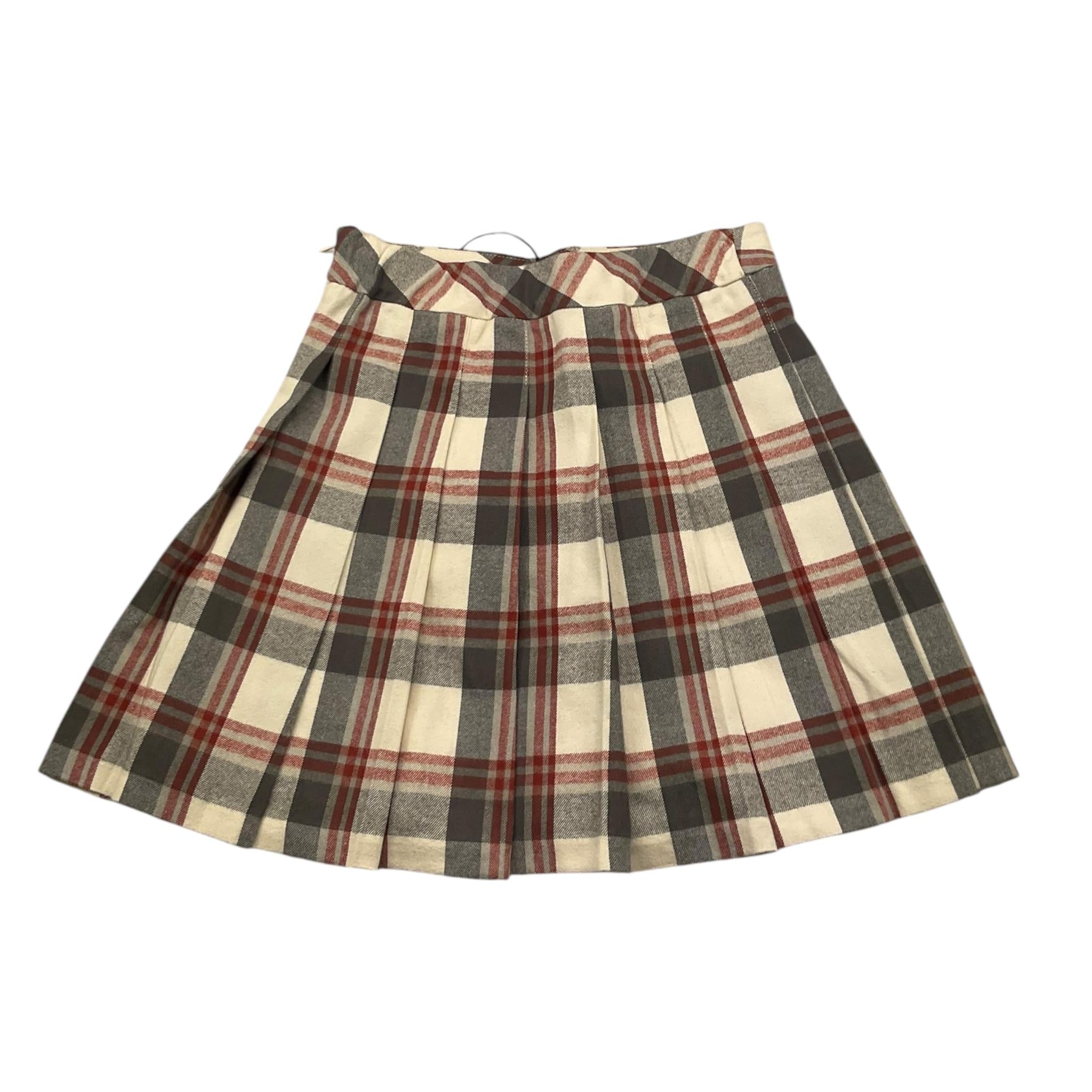 MOSCHINO gonna tinta unita con fantasia quadri Panna per Bambina HDJ041 PANNA MOSCHINO 