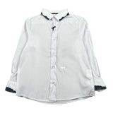 Daniele Alessandrini Camicia Manica Lunga Tinta Unita  per Bambino 1231C1364 BIANCO DANIELE ALESSANDRINI 