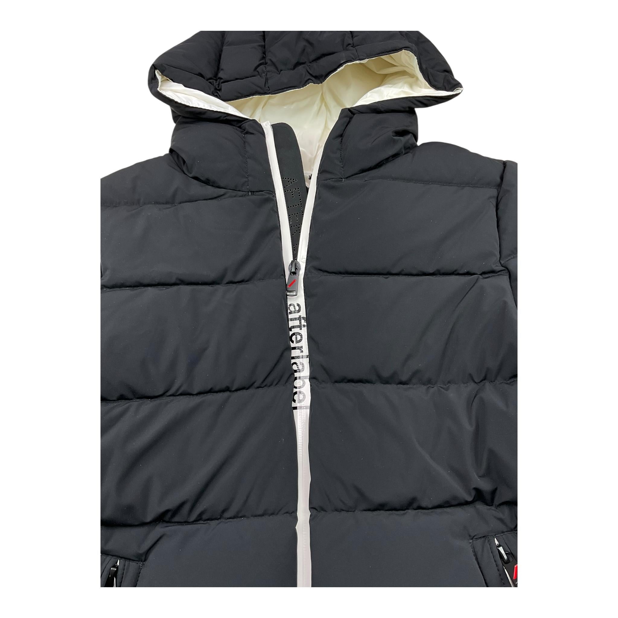 AFTER LABEL giubbino tinta unita con cappuccio Nero per Bambino 3431O00006 NERO AFTER LABEL 