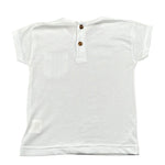 Babyvip T-Shirt Girocollo Tinta Unita con Taschino per Neonato T7708 BIANCO BABYVIP 