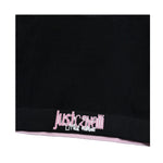 Just Cavalli T-Shirt Girocollo Tinta Unita con Logo per Bambina JGP26049TS NERO JUST CAVALLI 