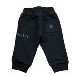 Givenchy Pantalone Tuta Tinta Unita per Neonato H30632 NERO GIVENCHY 