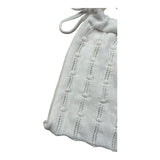 Wedoble Sacca Accessori Tinta Unita per Neonata V2401360A BIANCO WEDOBLE 